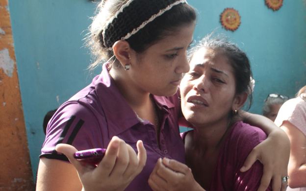 familiares en la morgue maracaibo