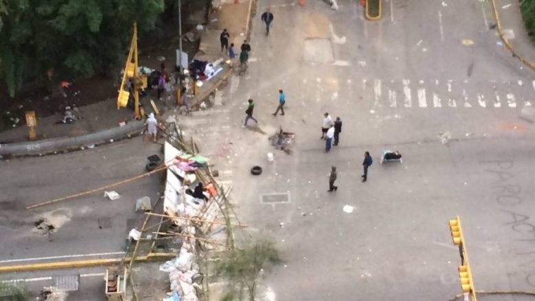 vías a el hatillo cerradas 19j