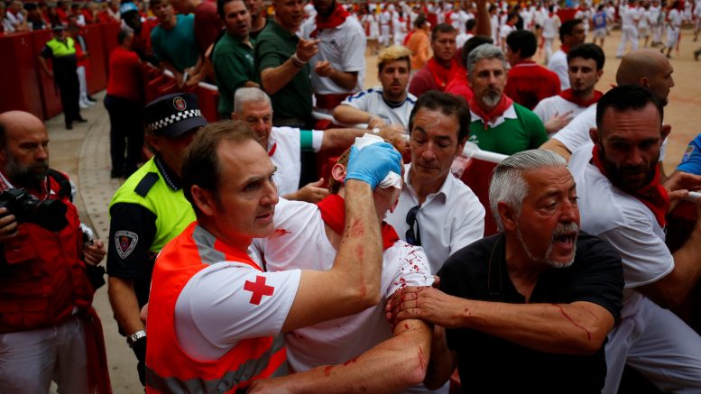 heridos san fermín 2017