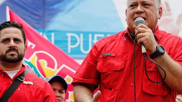 Diosdado en acto de campaña ANC