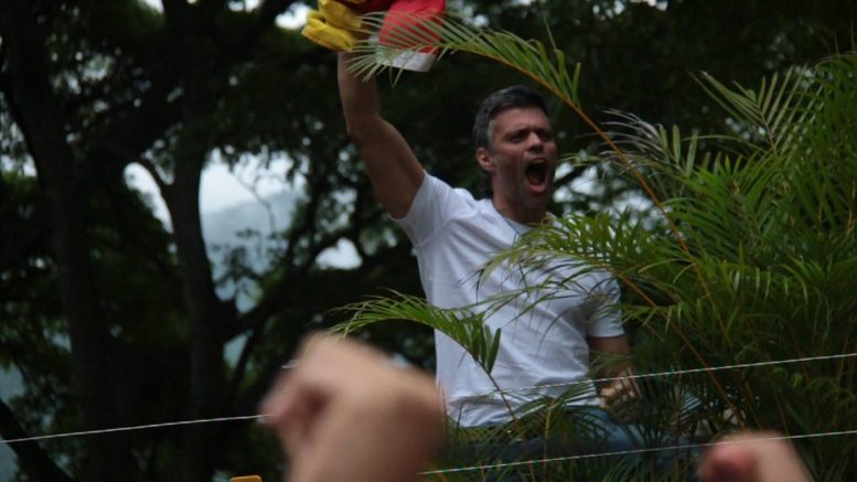 leopoldo lopez euforico de vuelta a casa