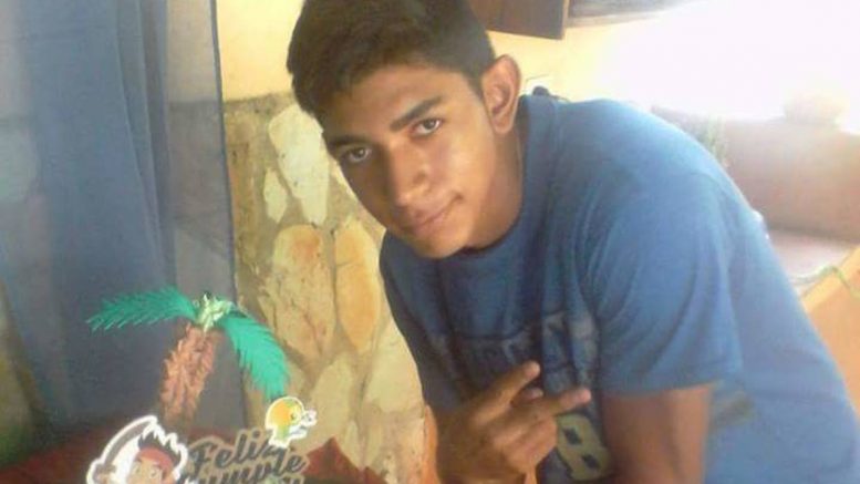 oswaldo britt joven arrollado en bolívar