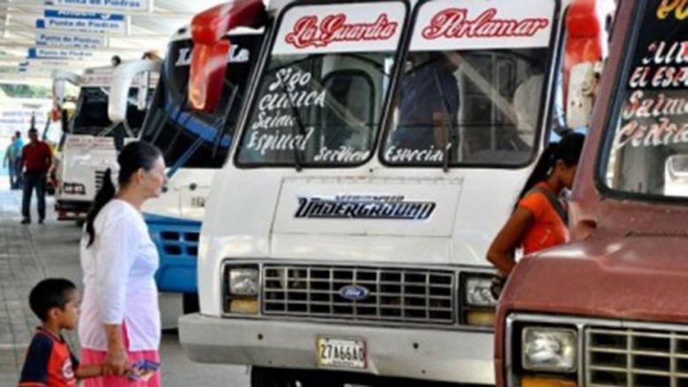 Transporte público margarita