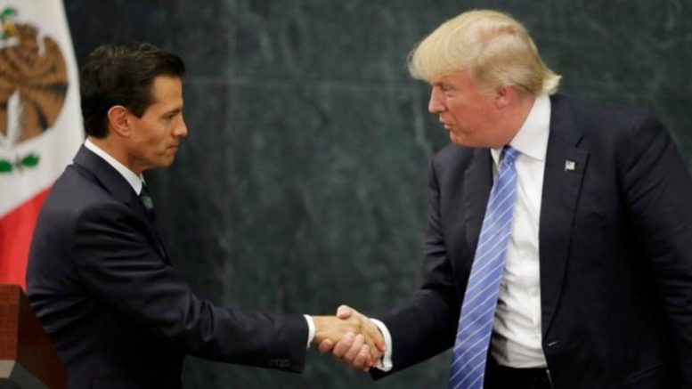 Trump y Peña Nieto