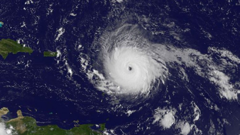 Huracán Irma y su paso por Barbuda