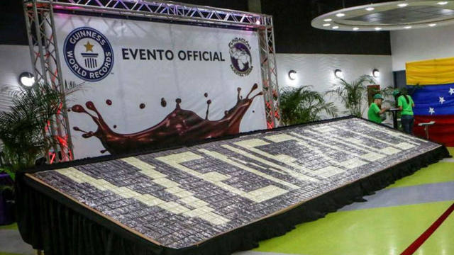 feria del chocolate venezolano busca record guiness