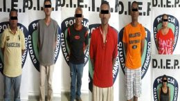 detenidos robacarros y extorsionadores