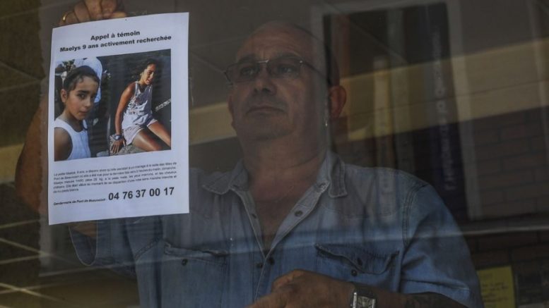 niña desaparecida en Francia