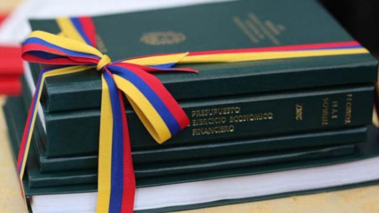 presupuesto será presentado ante la ANC