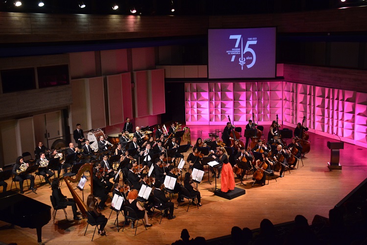 SAV celebró Gala – Concierto en el Teatro Teresa Carreño por su 75 Aniversario