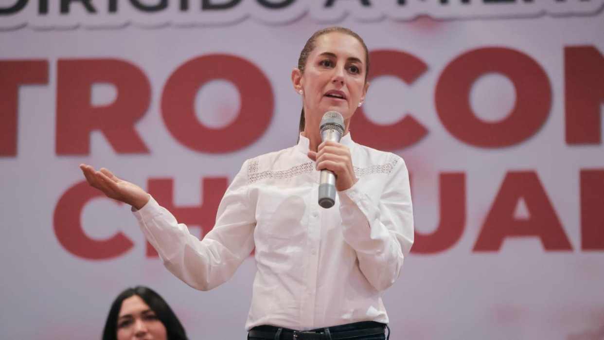 Sheinbaum lidera en una encuesta, con 18 puntos, la carrera a las presidenciales de México