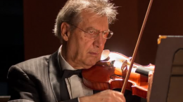 Violinista Iosif Csengeri Orquesta Sinfónica Municipal de Caracas