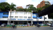 Fachada del Centro Venezolano Americano CVA Las Mercedes, Caracas