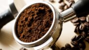 Borra café bien seca bicarbonato