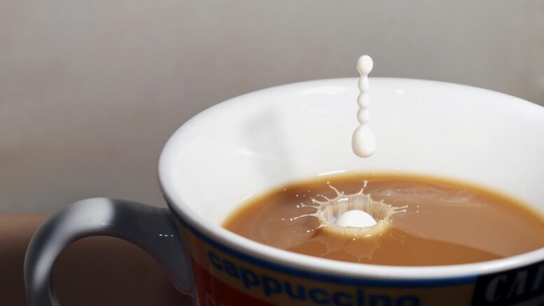 Café con leche mancha más