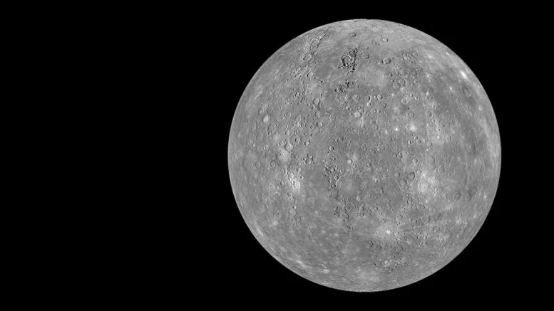 Estructuras brillantes mercurio parecen exponer