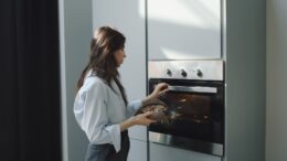 Grasa quemada del horno vuelve