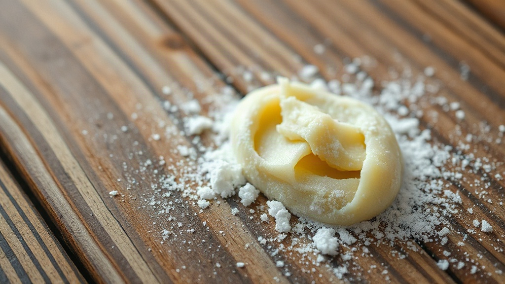 pasta de casca de batata com bicabornato para limpeza