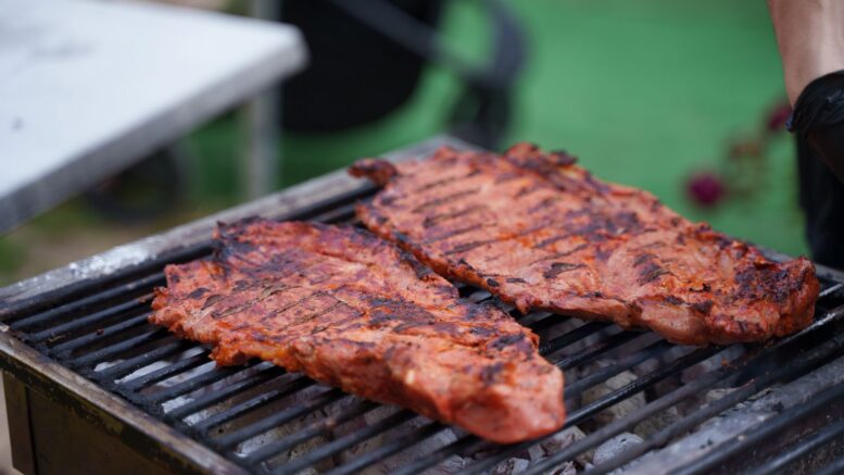 Salar carne cuatro horas del