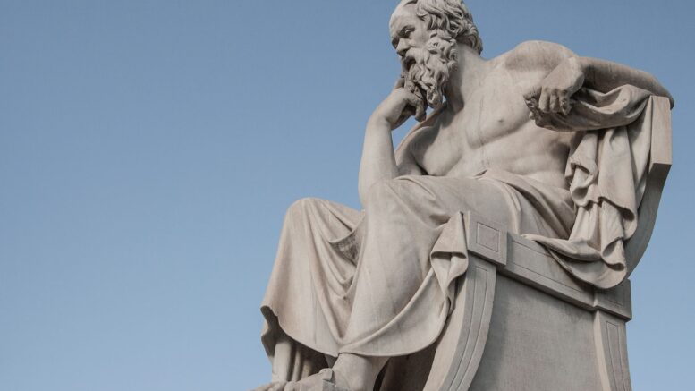 Una frase atribuida sócrates convirtió