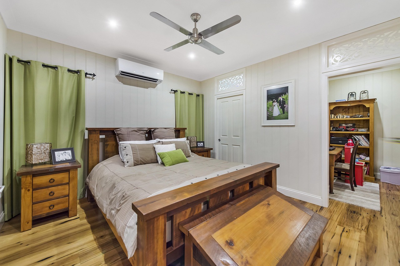 mobiliário, quarto, tabela, dentro de casa, pregão
